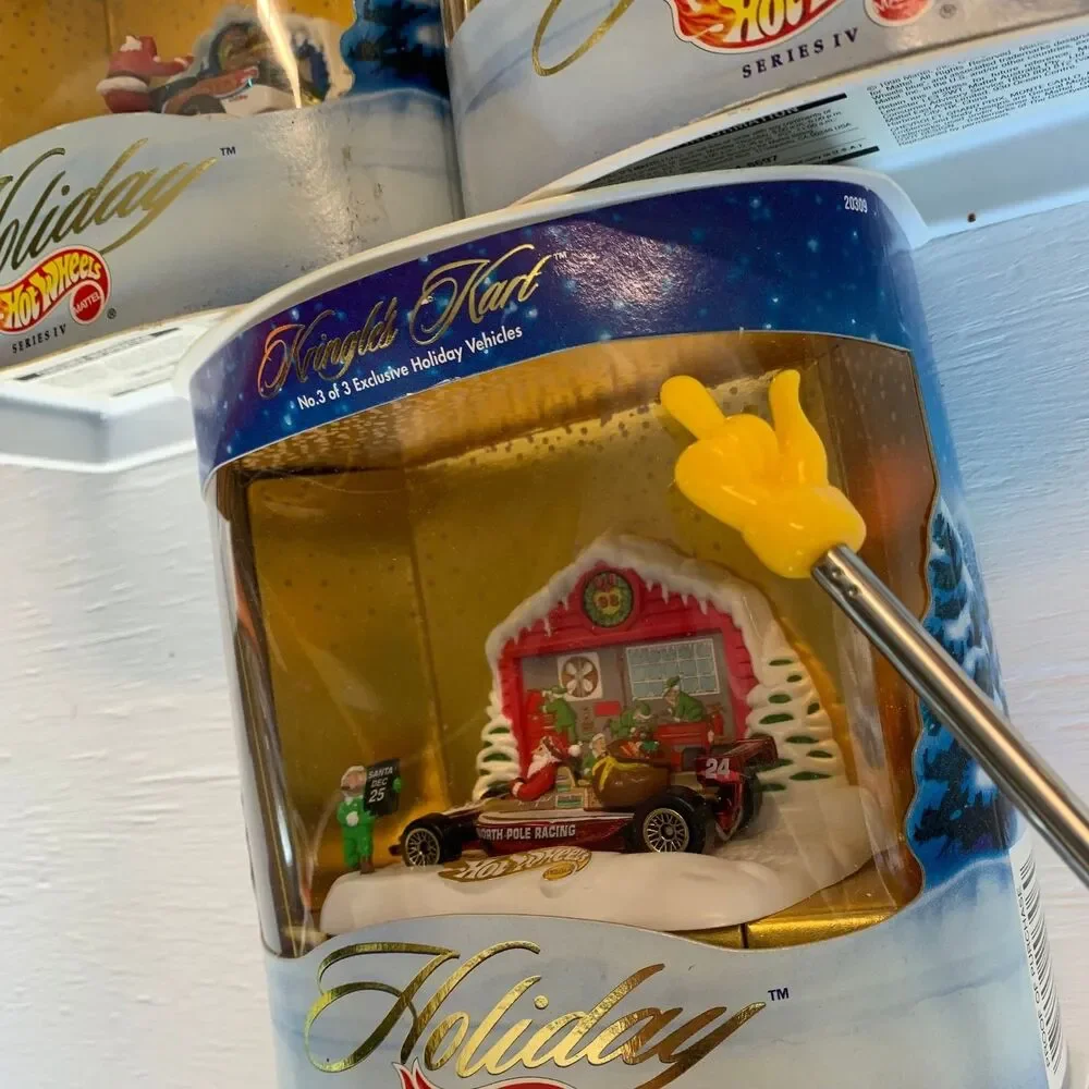 1998 Hot Wheels Holiday Series IV Kringle's Kart lot of 3 of 3